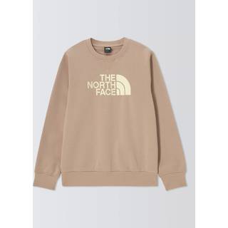 The North Face Drew Peak Crew Sweatere Herrer størrelse S farve beige