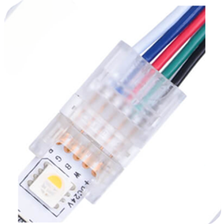 LED strip samler til løse ledninger - 10mm, RGBW, IP20, 5V-24V