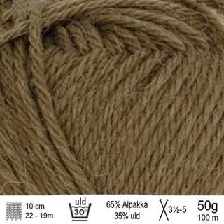 Alpakka uld garn fra Sandnes Garn - Dark olive
