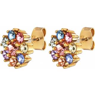 DYRBERG/KERN CARNEA ØRERING 460073 (Gold, Pastel, ONESIZE)