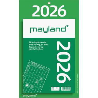 Mayland 2026 Kæmpe afrivningskalender