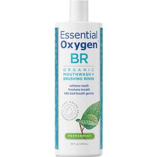 Essential Oxygen Certified BR kologisk Brstning Skyl Hel Naturlig mundskyl for hvidere tnder friskere nde og gladere tandkd Alkoholfri mundp