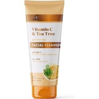Envy Facial Cleanser with Vitamin C & Tea Tree - Forfriskende Gel Cleanser til afbalanceret strlende hud - Fjerner blidt urenheder og overskyden