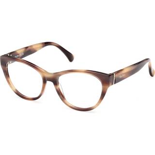 Max Mara Kvinde MM5205 047 Optiske stel Acetat Brun Rund Normal