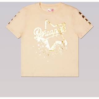 Pineapple Pineapple Cream Girls Star T-Shirt