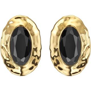 Jane Kønig - Oval Earring KKOE-XJK25-G_PAIR - Forgyldt