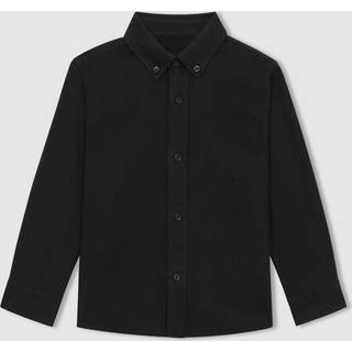 Reiss Reiss Black Greenwich 3-9 yrs Button Down Oxford Shirt - 116-122cm (6-7 Years)