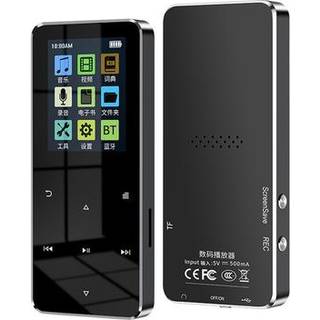 S308 MP3- og MP4-musikafspiller med Bluetooth - 16GB - Sort