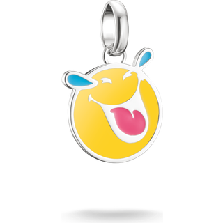 Thomas Sabo Charm - SMILEYWORLD® Laughing - CC1295-664-7 - gelb