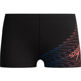 Boys Medley Logo Aquashort Black/Orange