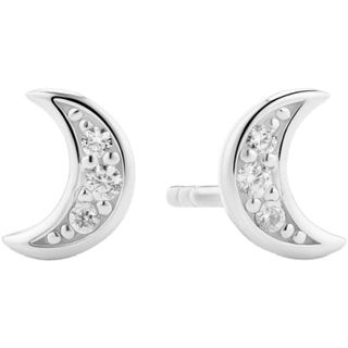 Luna Øreringe, Silver