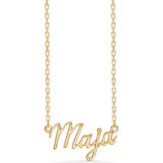 Studio Z navnekæde i guldbelagt - MAJA