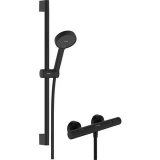 hansgrohe Activera Select S komplet Brusersystem 95 2jet i mat sort