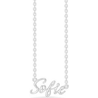 Navnehalskæde i sølv - Sofie*