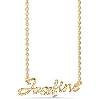 Studio Z navnekæde i guldbelagt - JOSEFINE