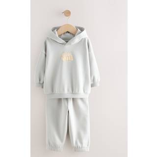 Next Light Blue Printed Hoodie and Joggers Set (3mths-7yrs)