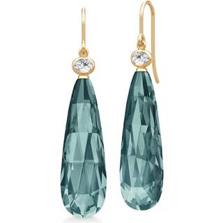 Julie Sandlau Ofelia drop øreringe - HKS809GDMDCRCZ