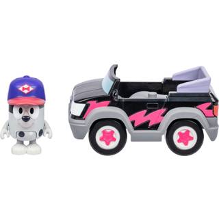 Bluey Figur med Transportmiddel Muffin
