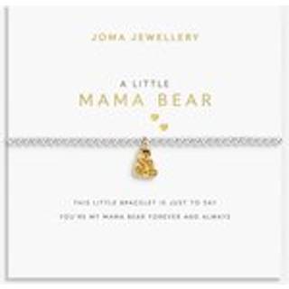 Joma A Little Gold Mix Mama Bear Bracelet - Gold - Silver - 17.5cm