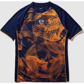 Kortærmet Nike Academy+ Dri-FIT-fodboldtrøje til mænd - blå - S