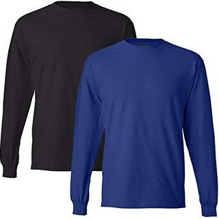 Hanes herre 61 oz lang?rmet oksek?d-t (5186) -Blackdeep Royal-M