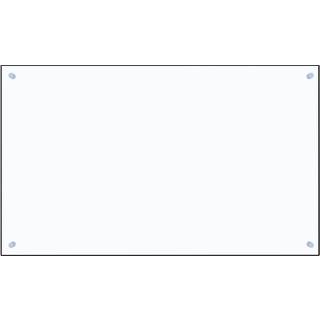 Stænkplade Hærdet Glas - 1 / Transparent / 100 x 60 cm