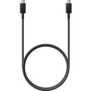 Original Samsung EP-DX510JBE (5A) USB-C til USB-C kabel 1,8 m - Bulk - Sort