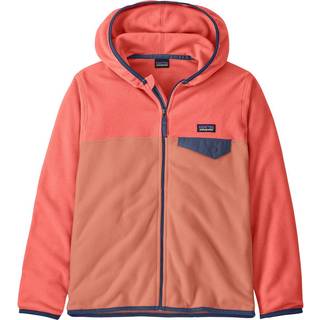 Patagonia Kid's Micro D Snap-T Jacket Fleecejakke Børn størrelse XL farve rød