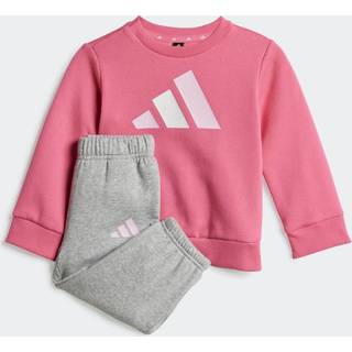adidas adidas Pink/Grey Essentials Infant Kids Sweatshirt and Joggers Set
