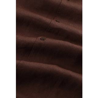NN07 Julio Linen Resort Shirt Coffee