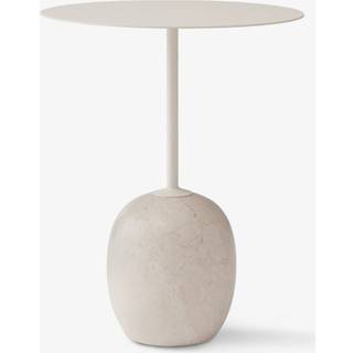 &Tradition Lato LN8 Sofabord Elfenbens Hvid/Crema Diva Marmor