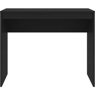 Skrivebord 90X40X72 Cm Konstrueret Træ - Sort