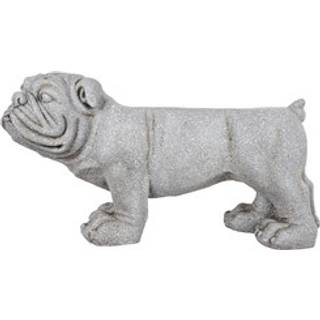 Leitmotiv Dog bænk 31x43cm grå