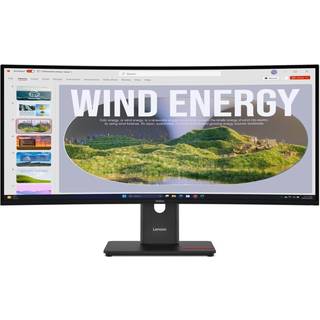 Lenovo ThinkVision T34WD-40 LED display 86,4 cm (34") 3440 x 1440 pixel Wide Quad HD Sort
