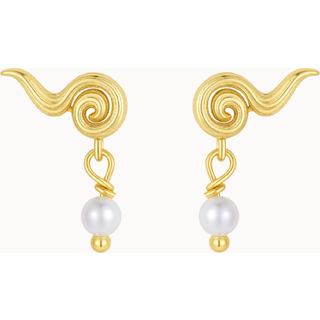 Hayal Earrings - Forgyldt