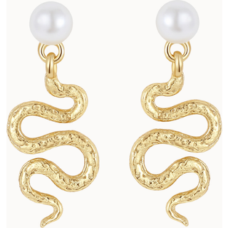 Astika Earrings - Forgyldt