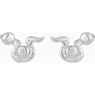 Viper Petite Studs - Sølv