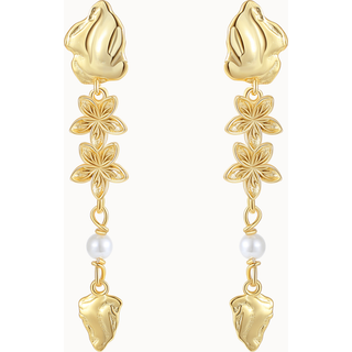 Haiti Earrings - Forgyldt