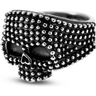 Halvt Kranie Punk Ring