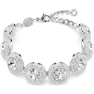 Una Angelic Armband, Weiß, Rhodiniert