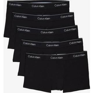 5 Pack Low Rise Trunks - Icon Cotton Stretch - Black - XL