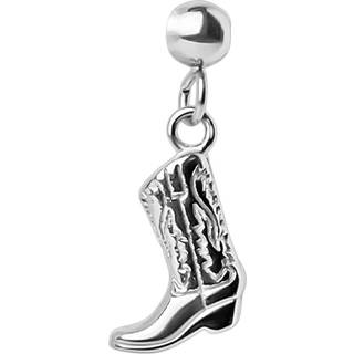 Muli Collection Boot Charm Silver