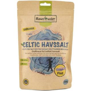 RawPowder Celtic Havssalt Fint, 500 g