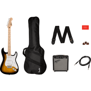 Fender Squier Sonic Stratocaster El-guitar Startpakke (Sunburst)