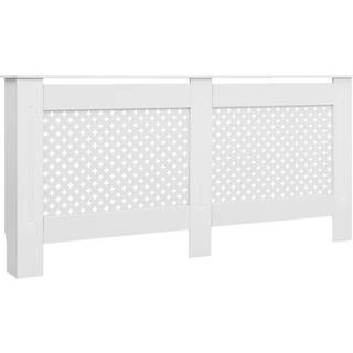 radiatorskjuler MDF 172x19x81,5 cm hvid
