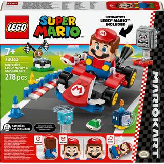 LEGO Super Mario: 72043 Mario Kart – Interaktiv LEGO Mario og Standard Kart