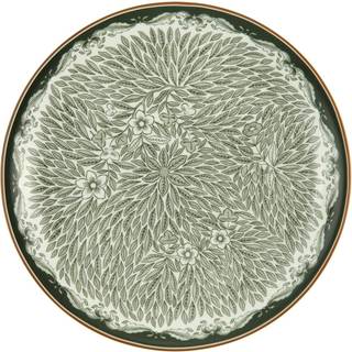Ostindia Floris tallerken 20 cm, grøn
