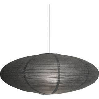 Nordlux lampeskærm villo antracit rispapir 60cm