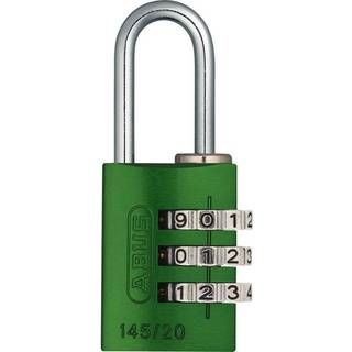 ABUS Abus hængelås m/kode 145/20 Grøn