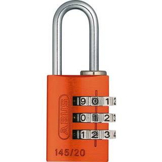 ABUS Abus hængelås m/kode 145/20 Orange
